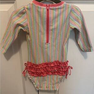 Ruffle Butts Baby Girl Rashguard/One Piece